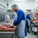 Gray High-Performance Disposable Apron Box of 1000 - White