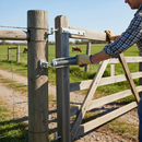 Light Blue Premium Open Gate Spring with Stainless Steel Construction and Versatile Finishes for Easy Installation