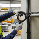 Dark Gray High-Performance PVC Builders Tape 33m for Sealing and Masking