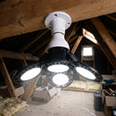 Adjustable 3-Panel LED Loft Bulb 4000 Lumens
