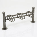 Modular 3-Space Steel Cycle Rack, 76mm Posts, Double-Sided Option (view 2)