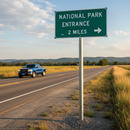 Gray Premium 76mm Galvanised Sign Post Extensions - 1 Metre Height Increase