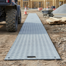 Dark Gray Premium Medium Duty Access Half Mat - 2400mm x 600mm x 12mm