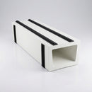 Aluminium Coping Fixing/Joint Brackets 1500mm Centres — RAL 9016