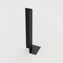 L Return Fascia Board Angle Covers – Aluminium Corner Fascia — Textured Black / 90 Deg Internal Angle