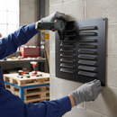 Premium Louvred Aluminium Vent 9x6 Inch with High Airflow for Enhanced Ventilation