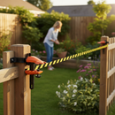 Dark Olive Green Premium Retractable Barrier Clamp Holder for Versatile Use