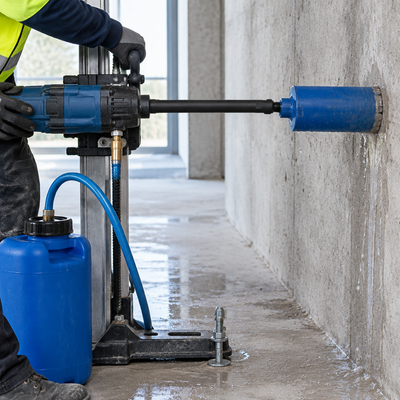 300mm Wet Core Drill Extension with ½" BSP Male