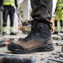 S3S Composite Toe Safety Boot with Freelock Fastening - Brown