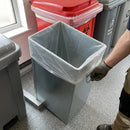 50 Litre Galvanised Steel Bin Liner with External Handle