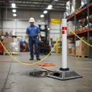 Slate Gray Premium Modular Utility Barrier Base - Durable and Eco-Friendly