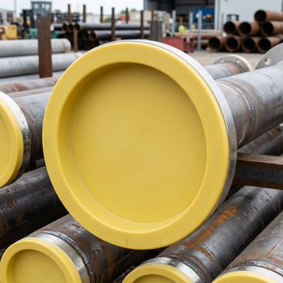 3" ANSI Flange Cover Cap - 209.5mm ID, Polyethylene