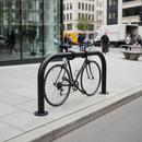 Gray Premium Galvanised Steel & Powder Coated Hoop Perimeter Barrier - 90mm Diameter