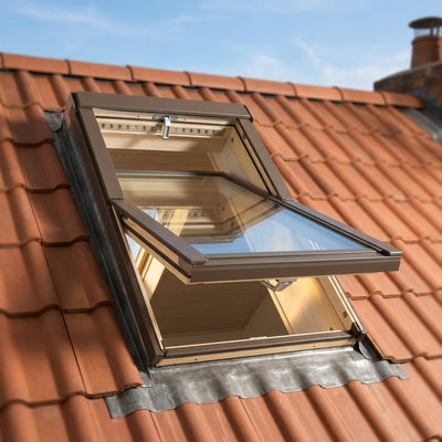 Centre Pivot Roof Window 550x780mm Toughened Glazing