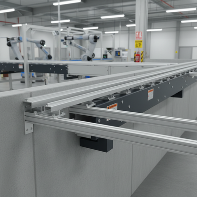 Premium Aluminium Single Fin On One Face Square Tube - Ideal for Shelving Solutions