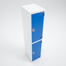 Two-Door Galvanised Steel Splash Locker, 300/450mm Depth (view 2)