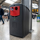 240 Litre Recycling Bin with Hole Apertures – WRAP Compliant