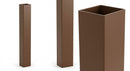 Heavy Duty Gate Post 2.45m x 3mm Sepia Brown (view 2)