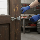 Premium Heavy Duty 3 Inch (75mm) Wire Cabin Hook Eye Latch for Gates and Doors with Zinc Plated Finish