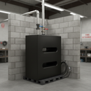 Dim Gray Premium Tall Rectangular 650 Litre Baffled Water Storage Tank