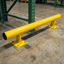 200 × 1500mm raised collision protection bar, yellow steel