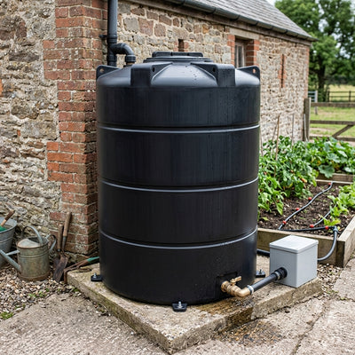 1500 Litre Vertical Potable Water Tank with 1.5" BSP Outlet