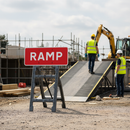 Light Gray Premium Quick-Fit Sign Face Diagram 7013 for Traffic Safety