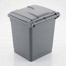 Pedal operated litter bin, 30–90 litre polypropylene (view 2)