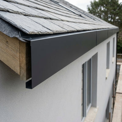 U Return Aluminium Fascia Board 30x25mm – 3m Length