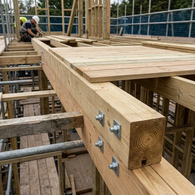 C16 Timber Beam 175mm x 75mm x 4.88m (7" x 3" x 16ft)