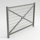 1470 × 1206mm Jersey Mesh Railing galvanised steel (view 2)