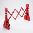 2200mm Extending PVC Safety Barrier with Water/Sand Fill Base (view 2)