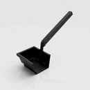 Moulded Ogee Gutter Side Rafter Bracket 125 x 100mm — Textured Black