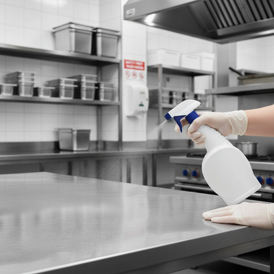 Premium Food Safe Anti-Bacterial Sanitiser 750ml - Kills 99.99% of Germs