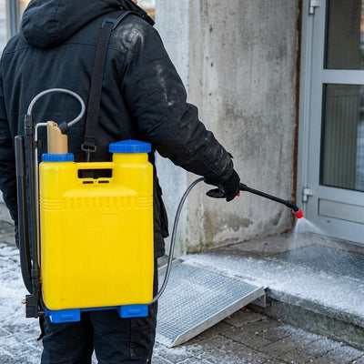 16 Litre Pump-Driven Backpack Sprayer for De-Icer and Chemicals