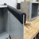 U-Profile Rubber Edge Protector 12x6mm for 1.5-3mm Panels - 1m EPDM (view 2)