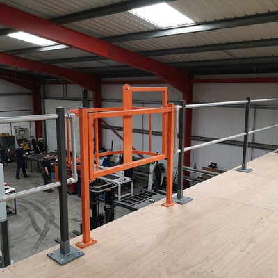 Industrial Handrailing – 4m Length with 2m Sections