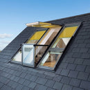 Triple Glazed Balcony Rooflight 3220mm with Slate Flashing