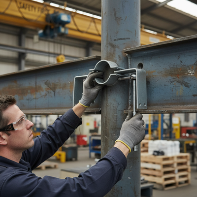 Premium Bracket for 108mm Diameter Post - Compatible with Traffic Mirrors