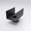Aluminium Box Gutter Outlet 76mm Dia – 135 x 100mm — RAL 7021