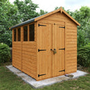 Apex Double Door Shed 12mm Cladding, 28mm Frame