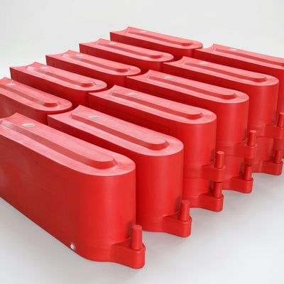 1500mm Track Barrier – Pack of 12 – Polyethylene