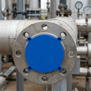 1/2" Class 300/600 Flange Stud Hole Insert - Blue LDPE