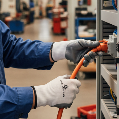 High-Performance Safety Gloves with Foam Nitrile Coating - Multiple Sizes Available