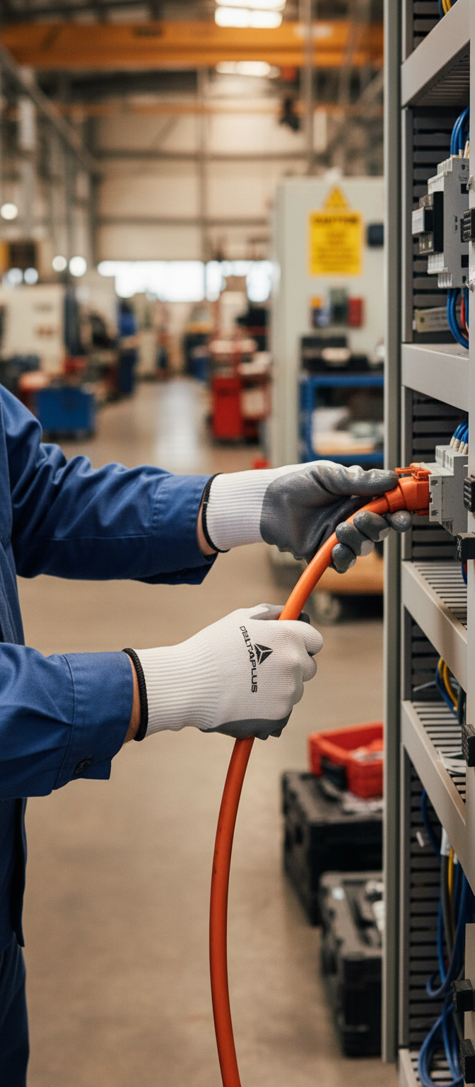 Rosy Brown High-Performance Safety Gloves with Foam Nitrile Coating - Multiple Sizes Available