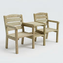 Companion Set - Timber Garden Seating (view 2)