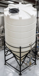 8000 Litre Cone Tank, 60° Angle, Polyethylene