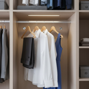 Dim Gray Premium Wardrobe Rail End Hanging Brackets for Secure Tube Support