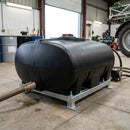 500L Horizontal Polyethylene Sump Tank, 1.5" BSP Outlet