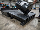 Low-Profile Ramp for 2-Drum Bunded Workfloor